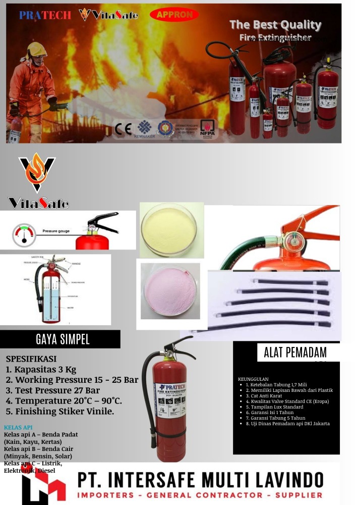 Isi Ulang Alat Pemadam Api  Dry Chemical Powder