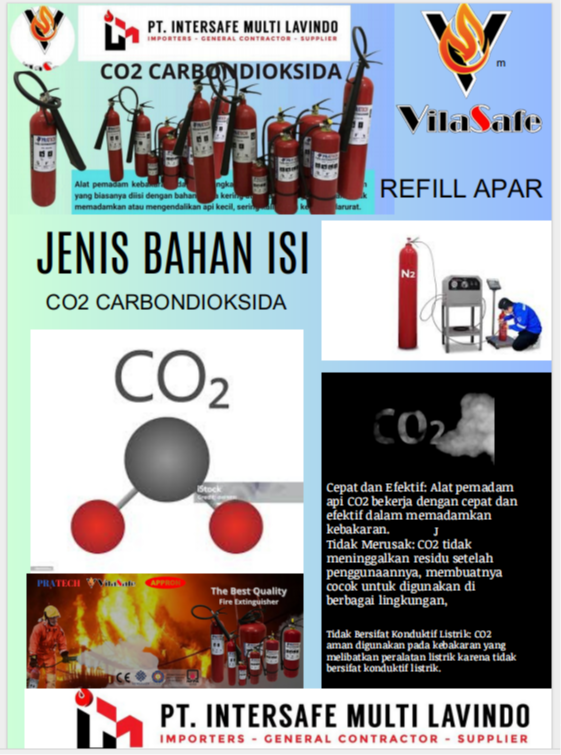Pemadam Api Apar Co2 Carbondioksida