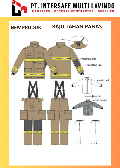 Baju Wearpack Tahan Panas 