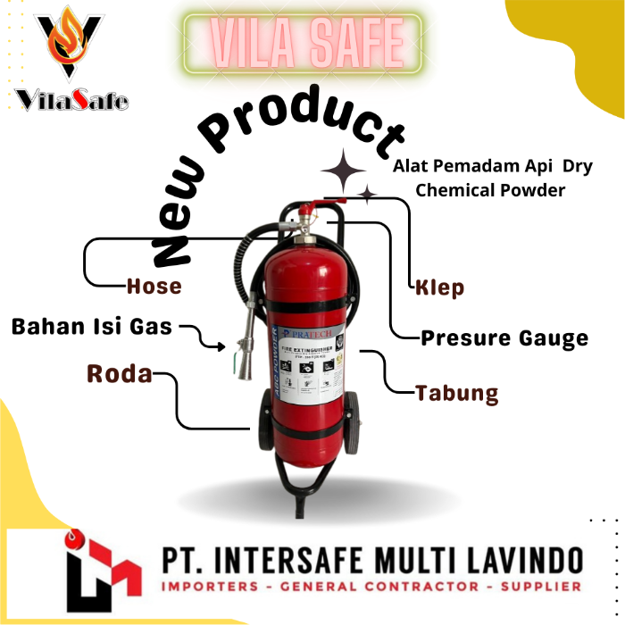 Harga Alat Pemadam Api Troley APAB Dry Chemical Powder 