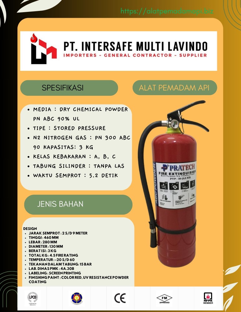 Harga Alat Pemadam Api Ringan APAR
